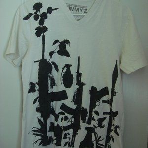 Jimmy Z V-neck graphic Tee